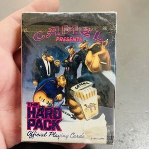 Camel Cigarettes Official Playing Cards The Hard Pack Sealed Poker Deck